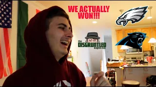 EAGLES PANTHERS FAN REACTIONS- WHAT A WAY TO COMEBACK AND WIN!!! (Eagles @ Panthers) 2021