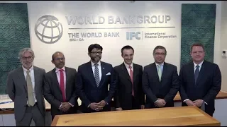 Fijian Attorney-General officiates at the opening of the World Bank Group office