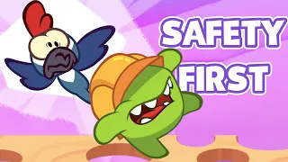 Safety First! [Om Nom | Funny Cartoons for Kids]