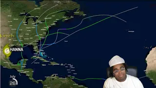 2020 Atlantic Hurricane Season Animation -Force Thirteen Reaction*