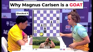 Why Magnus Carlsen is the GOAT 😎🐐