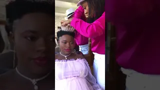 #shorts. Surprise baby shower makeup in Nairobi Kenya