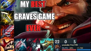 WILD RIFT: THIS NEW GRAVES BUILD & RUNES GOT ME BETTER THAN 100% 1V9 PERFORMANCE