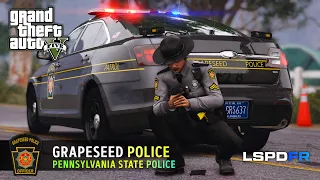 GTA 5 LSPDFR - Grapeseed Police (Pennsylvania State Police | PSP) [No Commentary] [100]