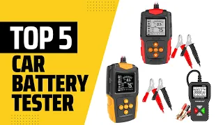 TOP 5 Best Car Battery Tester 2023