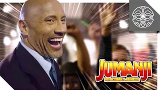 The Rock’s Epic Jumanji Hollywood Premiere