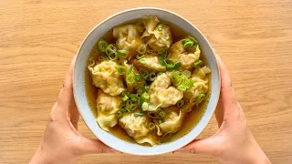 How to make Easy Homemade WONTONS step by step 😋 | Cooking with Coqui