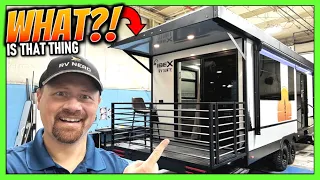 Crazy New Concept & Style of RVing! 2024 Ibex Suite RVS1 Tiny Home Destination Travel Trailer