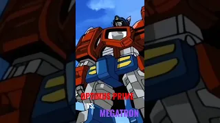 Optimus Prime Vs Megatron Armada.  #transfomers #optimusprime #megatron #riseofthebeast