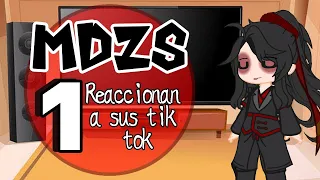 MDZS Reaccionan a sus tik tok // Ingles/Spanish// My AU // PARTE 1