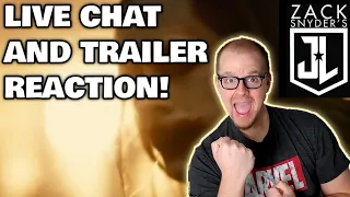 SNYDER CUT JUSTICE LEAGUE TRAILER REACTION!