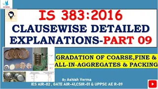 Gradation of Coarse,Fine & All-in-Aggregates|Grading ZoneILimit|S 383:2016 Code Explanation||Part-09