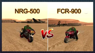 GTA SanAndreas - NRG-500 VS FCR-900 | Dream Gangsters Gaming