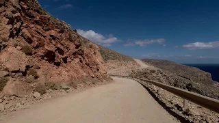 The Road to Balos Beach