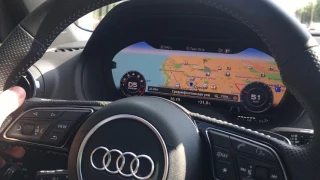 Виртуальная панель Audi  virtual cockpit.