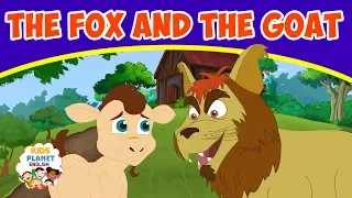 THE FOX AND THE GOAT - English Fairy Tales | Bedtime Stories | English Cartoon For Kids