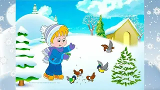 Зимові привітання для дітей.