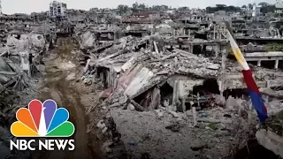 Scale Of Destruction Revealed After Battle For Marawi | NBC News