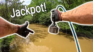 We Hit The Magnet Fishing JACKPOT - Nonstop Magnet Fishing Action