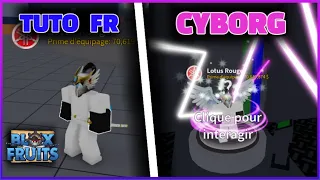 COMMENT AVOIR LA RACE CYBORG SUR BLOX FRUIT | TWINOSTE | TUTO FR |  V2 ET V3