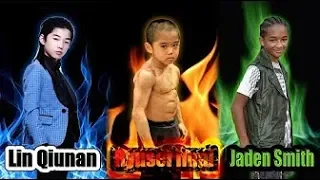 Lin Qiunan VS Ryusei Imai VS Jaden Smith - Taekwondo Kungfu Karate Kids/كنغوفو كراتيه اطفال