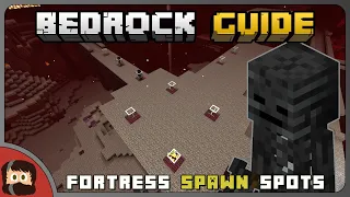 How To Find FORTRESS Spawning Spots | Bedrock Guide S1 EP62 | Tutorial Survival LetsPlay | Minecraft
