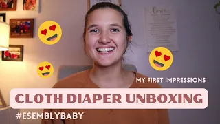 ESEMBLY UNBOXING + REVIEW | #esemblybaby #clothdiaper