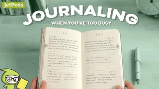 journaling for busy people 🥹 5 ideas to start the habit