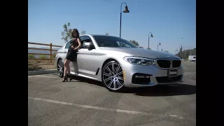 2018 BMW 540i with M Sport Package / 20" M Wheels / Rhodonite Silver / BMW Review