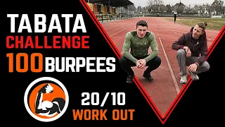 TABATA Workout : 100 Burpees Challenge - TABATAMANIA