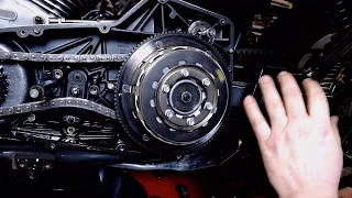 Harley clutch replacement with no special tools