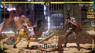 Mortal Kombat 11|8K|Ultra Settings|HDR|RTX 4090|Ryzen 9 7900X|Lui Kang&Jax Gameplay Jax Ending 60FPS