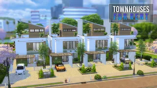 Townhouse 5-in-1 FOR RENT | No CC | The Sims 4 | Stop Motion
