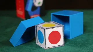 Mind Reading Color Cube: Color Vision, Tell-A-Vision, Magic Trick for Sale (Demo Only)