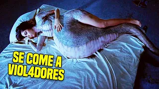 Una SERPIENTE se Convierte en una JOVEN HERMOSA para Devorar Hombres Abụsaḏores | RESUMEN