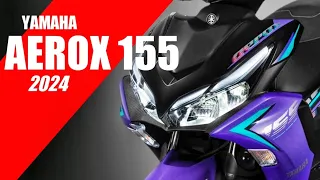 All New Yamaha AEROX 155, 2024 - NEW Color