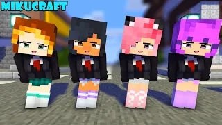 poi poi maio vampire aphmau sisters - minecraft animation #shorts