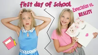 Expectation vs. Reality: First Day of School