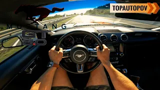 Ford Mustang GT 5.0 (310kW) |94| 4K60 TEST DRIVE POV – V8 SOUND & ACCELERATION |TopAutoPOV