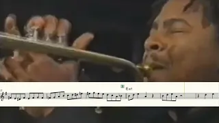 【Stranded】Roy Hargrove Trumpet solo(Transcription) inB♭