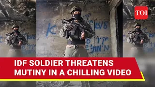 ‘Netanyahu, This Is For You’ Masked IDF Soldier Calls For Mutiny In A Threatening Video