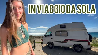 CAMPERTOUR Mercedes-Benz MB 100 del 1994 - Carlotta viaggia da sola