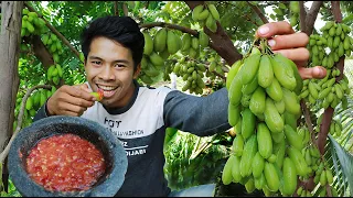 wow mouth watering again with BILIMBI very bitter spicy salt peppers was delicious