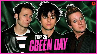 TOP 25 GREEN DAY SONGS