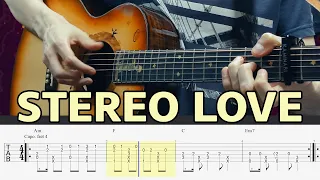 Stereo Love 💗 Fingerstyle Guitar Tabs