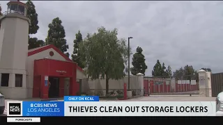 Thieves clean out dozens of Irvine storage units