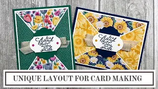 Triangle Card Making Layouts