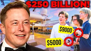 Elon Musk's 10 Kids INSANE Billionaire Lifestyle!