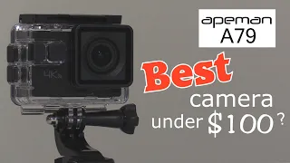 BEST Action Camera under $100? - Apeman A79