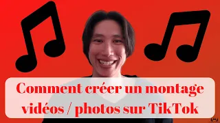 Tuto TikTok : Comment faire / créer un montage photos et vidéos sur Tik Tok ? 🎬🎼